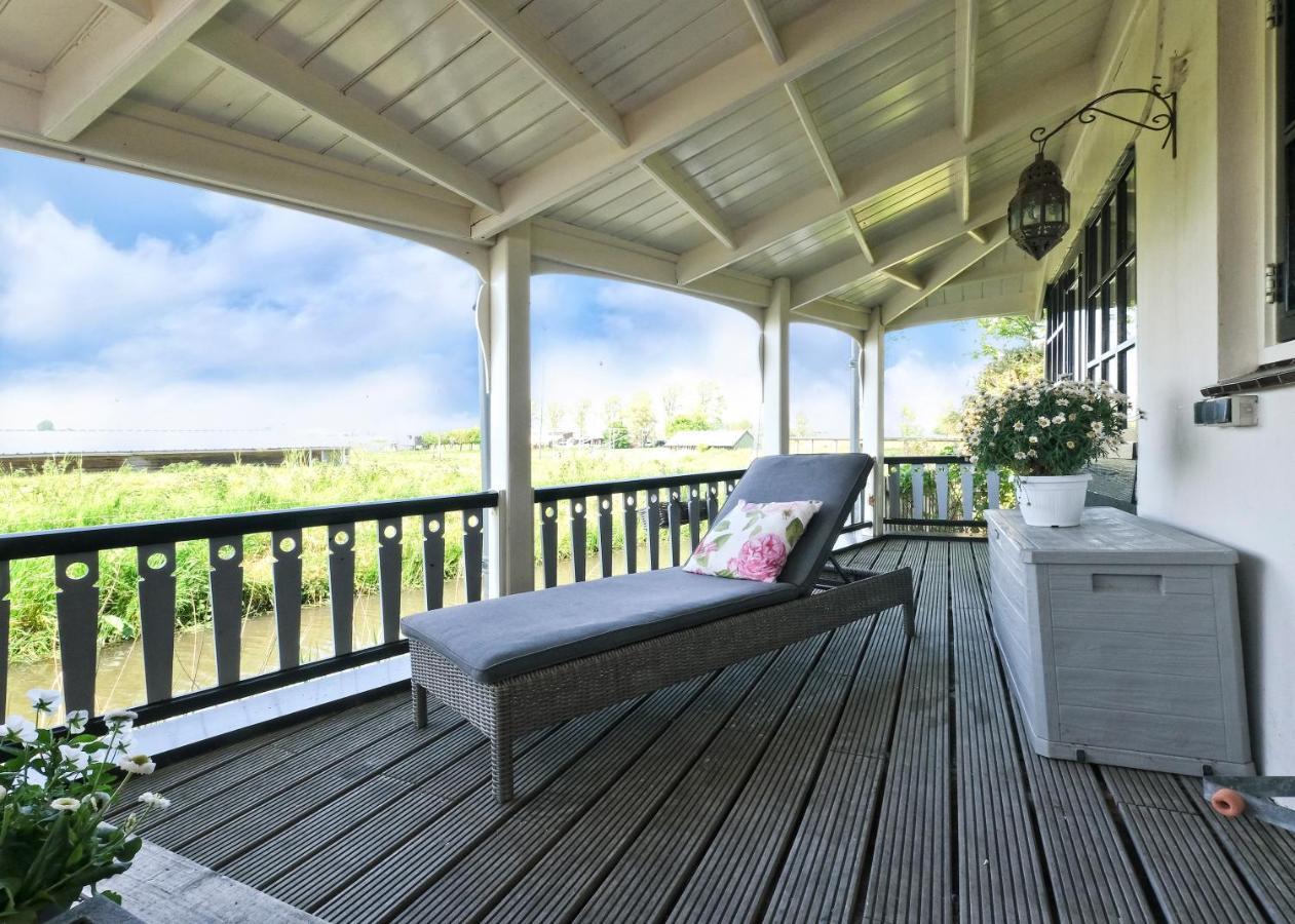 Idyllisch En Knus Huisje Met Prachtige Veranda. Oterleek Exterior photo